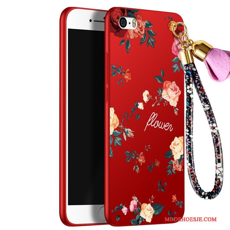 Hoesje iPhone 5/5s Siliconen Persoonlijk Mooie, Hoes iPhone 5/5s Zacht Telefoon Anti-fall