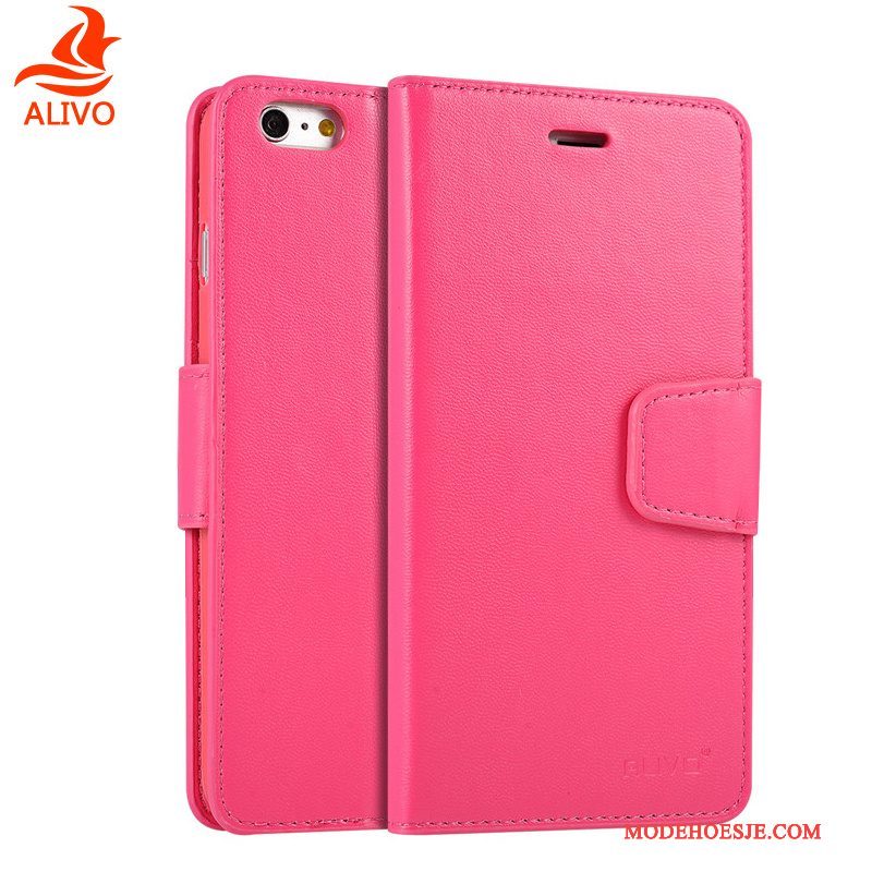 Hoesje iPhone 6/6s Bescherming Anti-falltelefoon, Hoes iPhone 6/6s Siliconen Rood