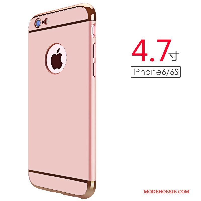 Hoesje iPhone 6/6s Luxe Roze Patroon, Hoes iPhone 6/6s Bescherming Telefoon
