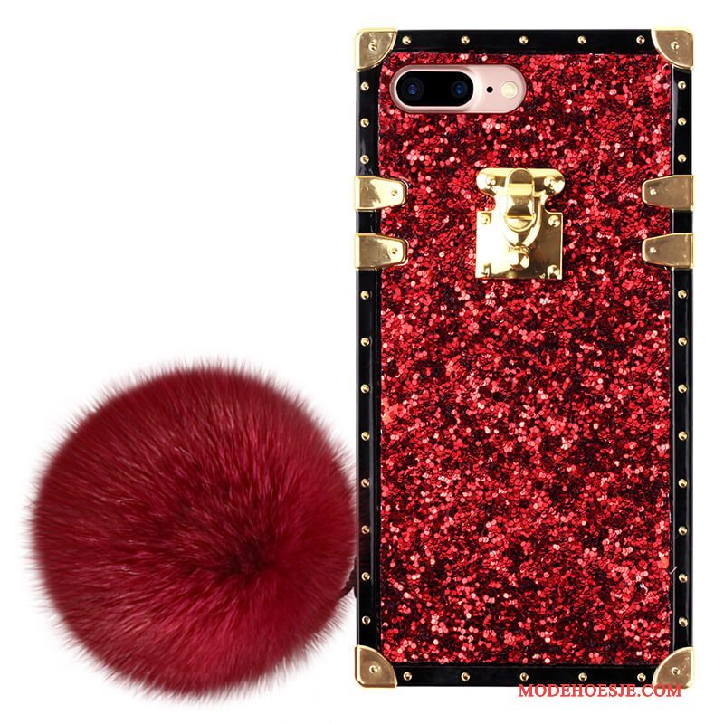 Hoesje iPhone 6/6s Luxe Telefoon Trendy Merk, Hoes iPhone 6/6s Anti-fall Rood