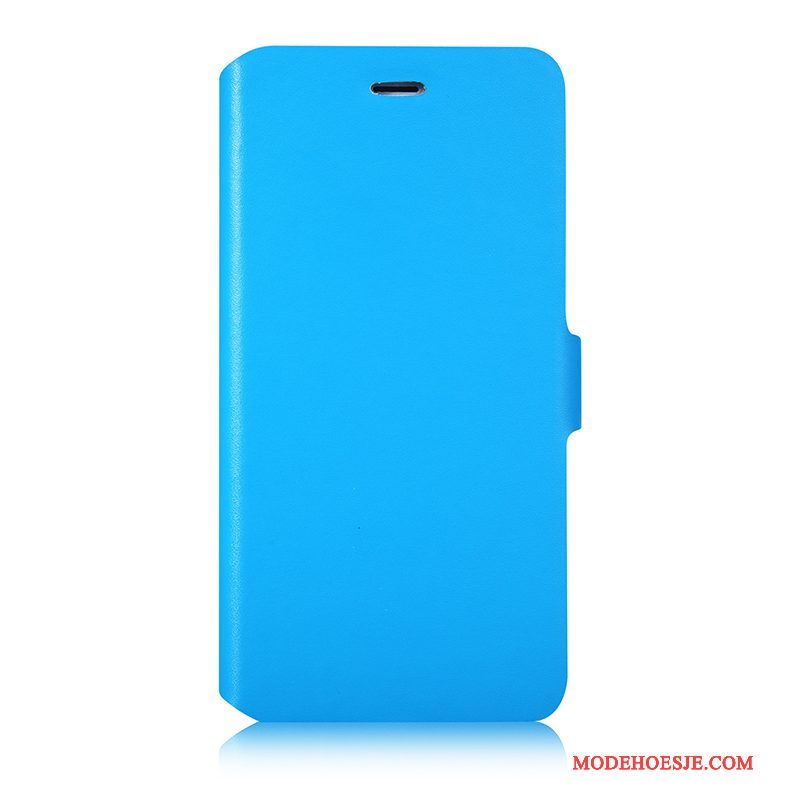 Hoesje iPhone 6/6s Plus Bescherming Blauw, Hoes iPhone 6/6s Plus Leer