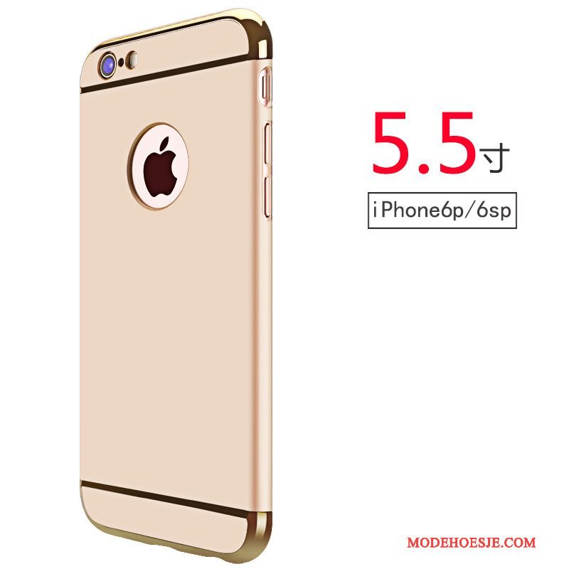 Hoesje iPhone 6/6s Plus Luxe Telefoon Patroon, Hoes iPhone 6/6s Plus Bescherming Goud