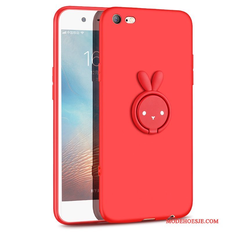 Hoesje iPhone 6/6s Plus Zacht Persoonlijk Dun, Hoes iPhone 6/6s Plus Siliconen Telefoon Rood