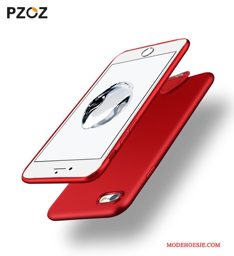 Hoesje iPhone 6/6s Plus Zakken Hanger Opknoping Nek, Hoes iPhone 6/6s Plus Rood Elegante