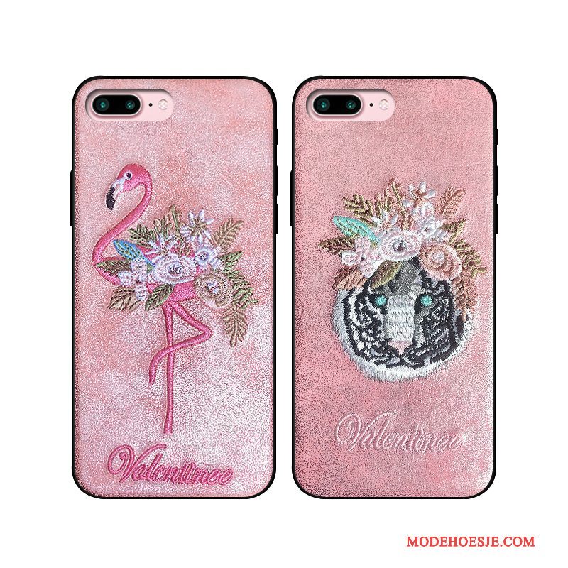 Hoesje iPhone 6/6s Plus Zakken Roze Trend, Hoes iPhone 6/6s Plus Telefoon Hard