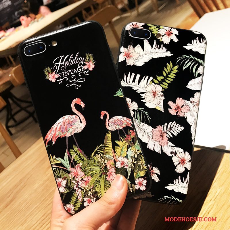 Hoesje iPhone 6/6s Plus Zakken Vogel Groen, Hoes iPhone 6/6s Plus Reliëf Elegante Trend