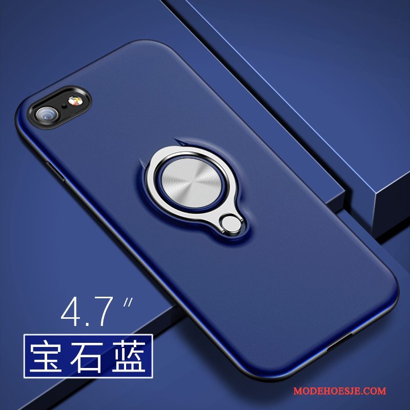 Hoesje iPhone 6/6s Scheppend Schrobben Persoonlijk, Hoes iPhone 6/6s Siliconen Telefoon Blauw