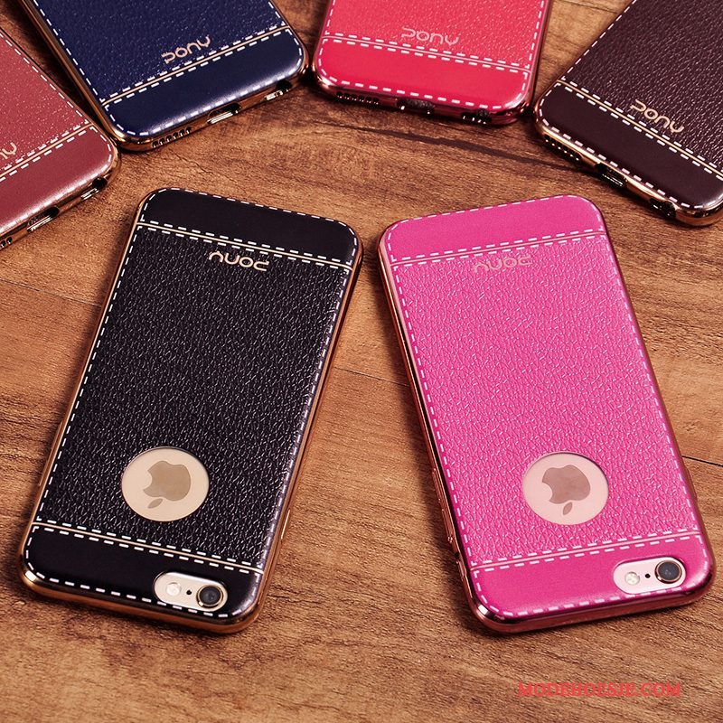 Hoesje iPhone 6/6s Siliconen Anti-fall Rood, Hoes iPhone 6/6s Zakken Nieuwtelefoon