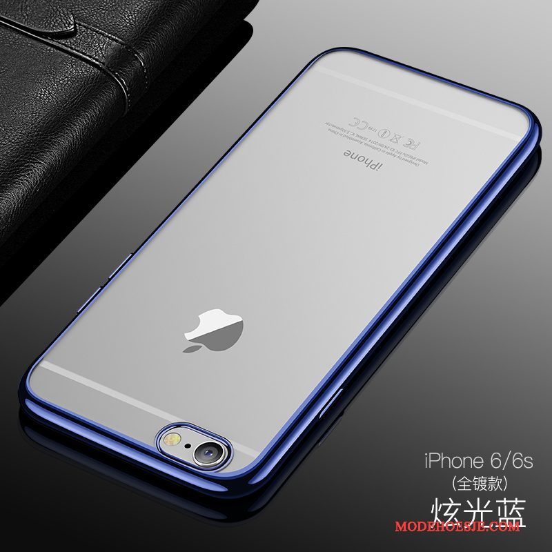 Hoesje iPhone 6/6s Siliconen Dun Anti-fall, Hoes iPhone 6/6s Trend Doorzichtig