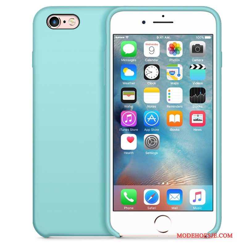 Hoesje iPhone 6/6s Zacht Blauw Nieuw, Hoes iPhone 6/6s Zakken Anti-falltelefoon