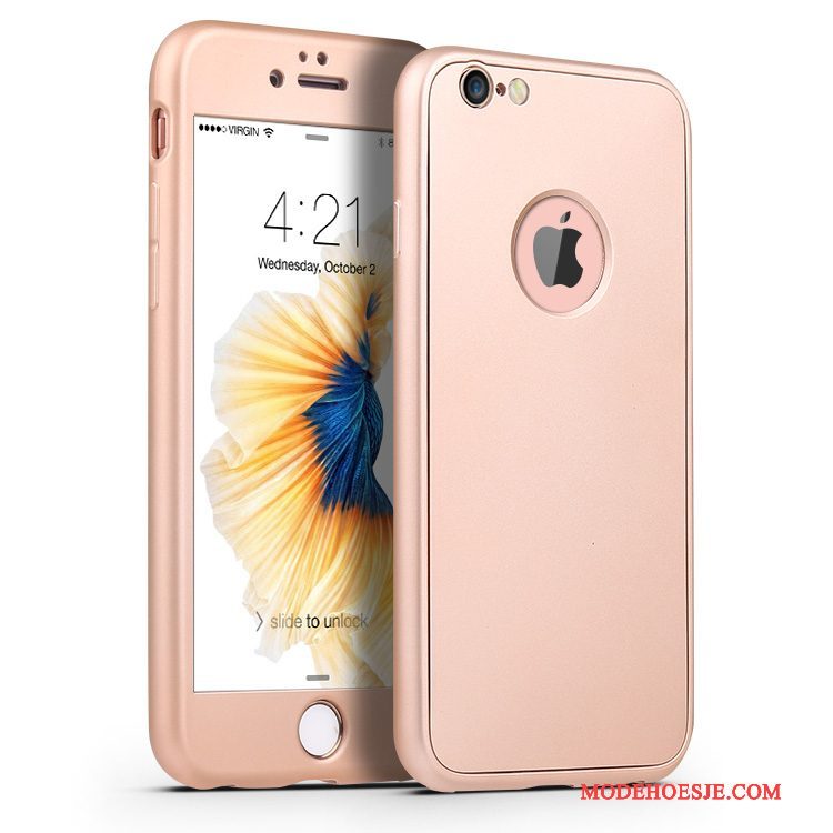 Hoesje iPhone 6/6s Zacht Roze Anti-fall, Hoes iPhone 6/6s Zakken Trendtelefoon