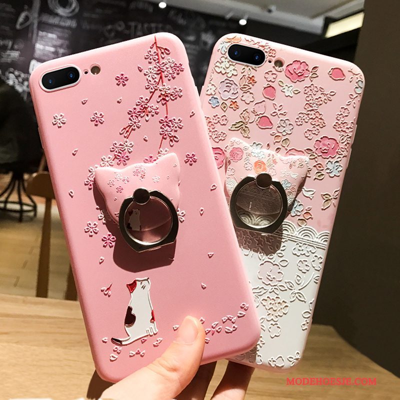 Hoesje iPhone 6/6s Zakken Telefoon Anti-fall, Hoes iPhone 6/6s Spotprent Kat Hanger