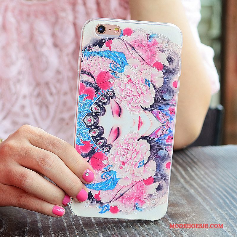 Hoesje iPhone 7 Bescherming Telefoon Hua Dan, Hoes iPhone 7 Kleur Chinese Stijl Facebook