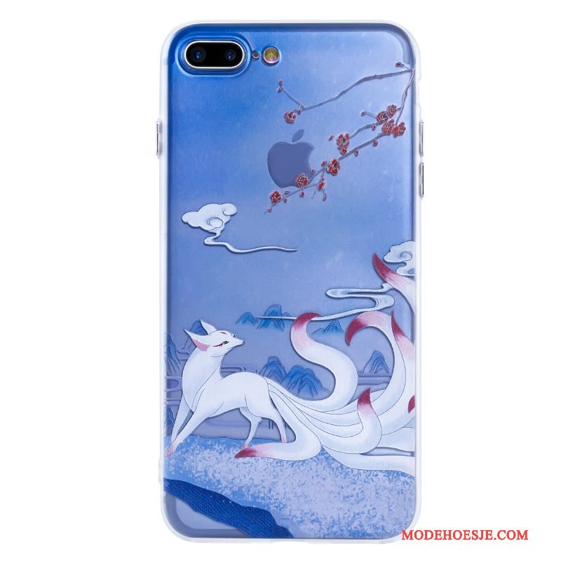 Hoesje iPhone 7 Plus Bescherming Kunst Anti-fall, Hoes iPhone 7 Plus Original Chinese Stijl