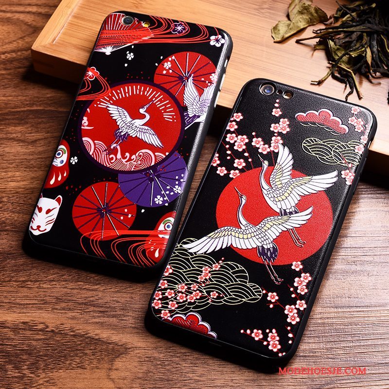 Hoesje iPhone 7 Plus Kleur Lovers Rijkdom, Hoes iPhone 7 Plus Reliëf Chinese Stijl Nieuw