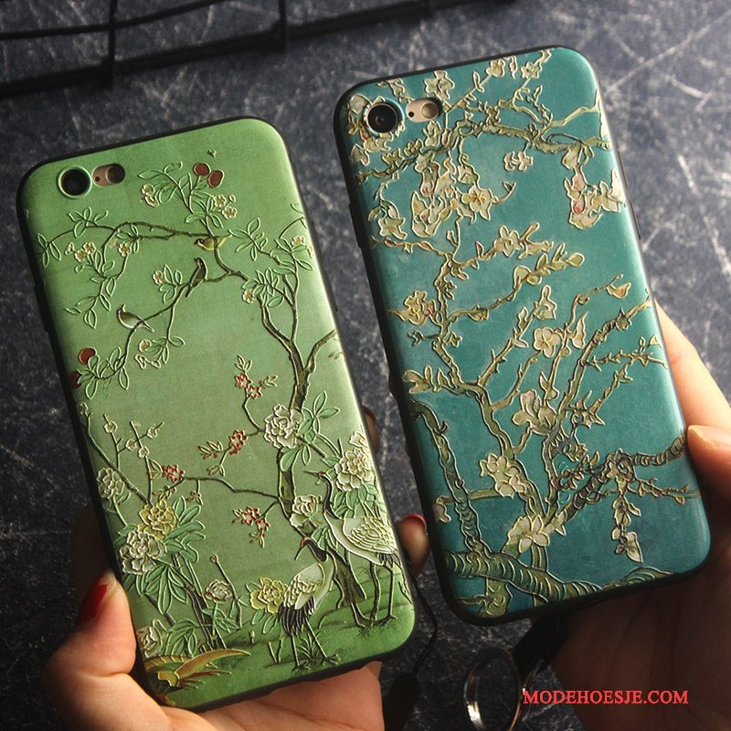 Hoesje Iphone 7 Plus Zakken Telefoon Hoes Iphone 7 Plus Bescherming Groen Hanger Butik