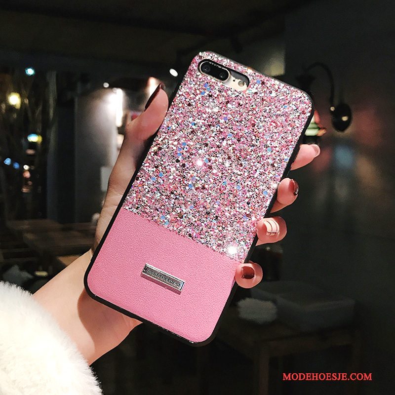 Hoesje iPhone X Scheppend Trend Anti-fall, Hoes iPhone X Strass Telefoon Gemengde Kleuren