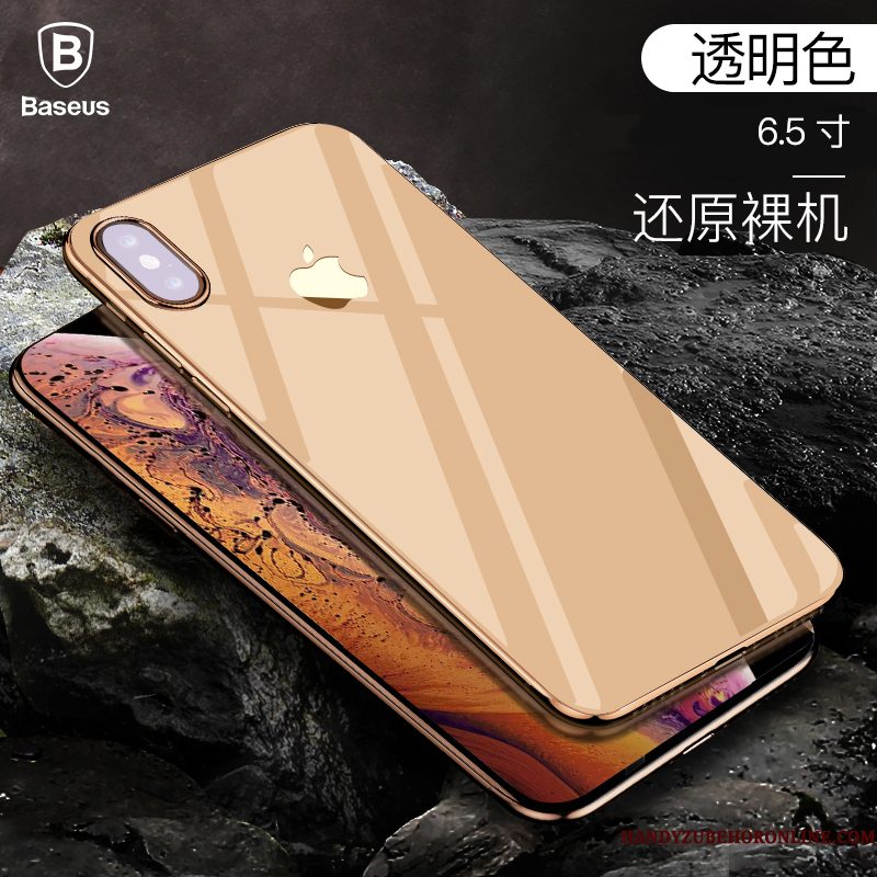 Hoesje iPhone Xs Max Siliconen Nieuw Doorzichtig, Hoes iPhone Xs Max Zacht Duntelefoon