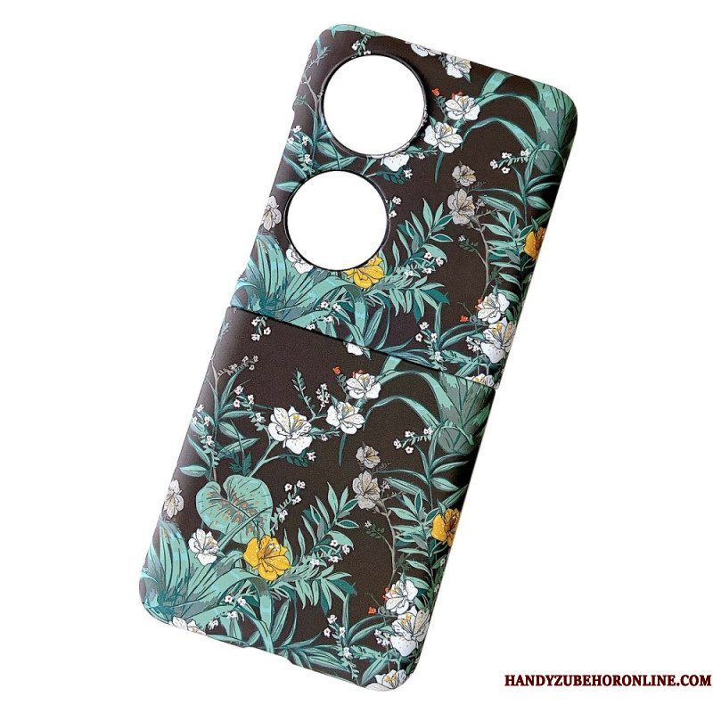 Hoesje voor Huawei P50 Pocket Bloemen