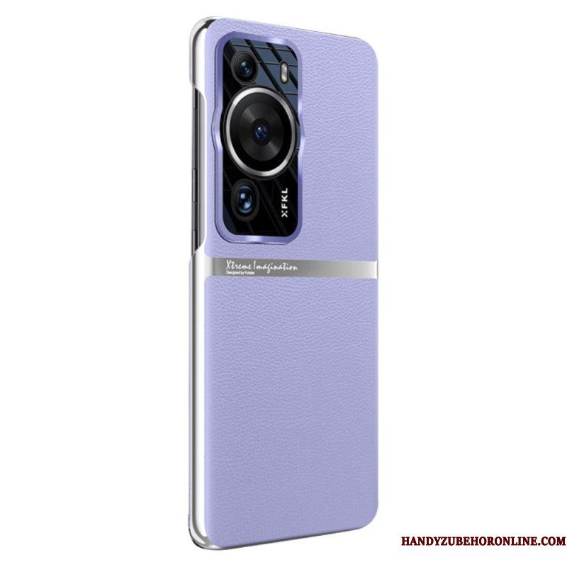 Hoesje voor Huawei P60 Pro Imitatieleer