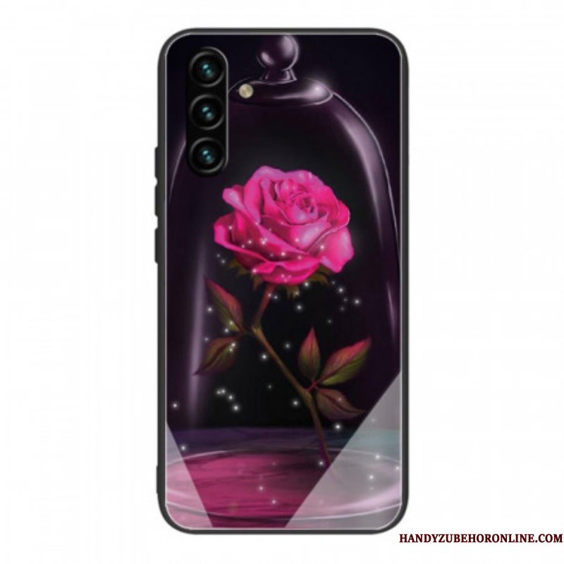 Hoesje voor Samsung Galaxy A13 5G / A04s Gehard Glas Hallo