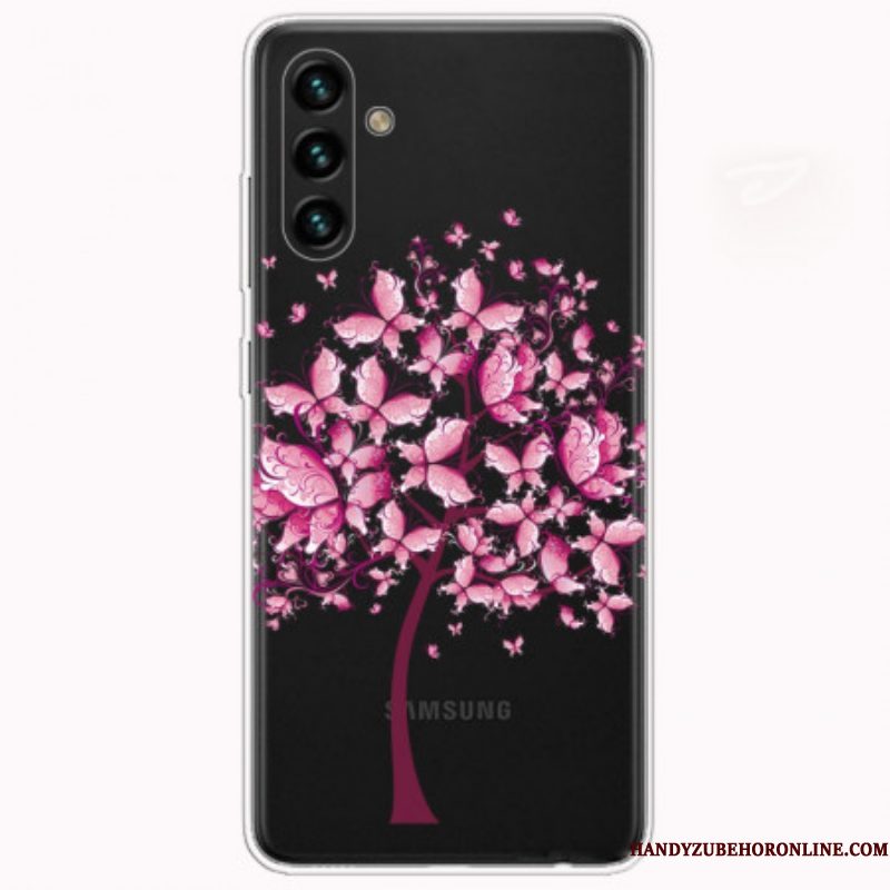 Hoesje voor Samsung Galaxy A13 5G / A04s Reiziger Kat