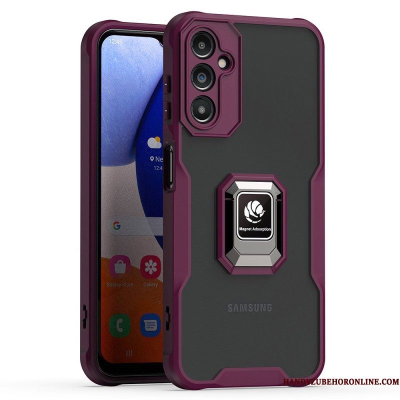 Hoesje voor Samsung Galaxy A14 / A14 5G Leren Styling