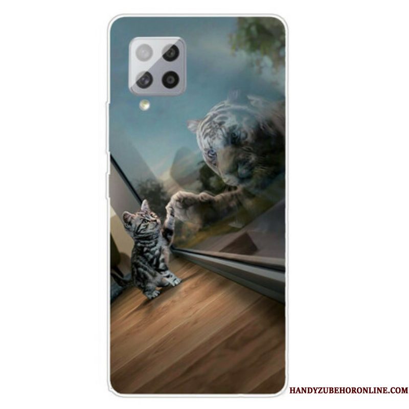 Hoesje voor Samsung Galaxy A42 5G Kittens Droom