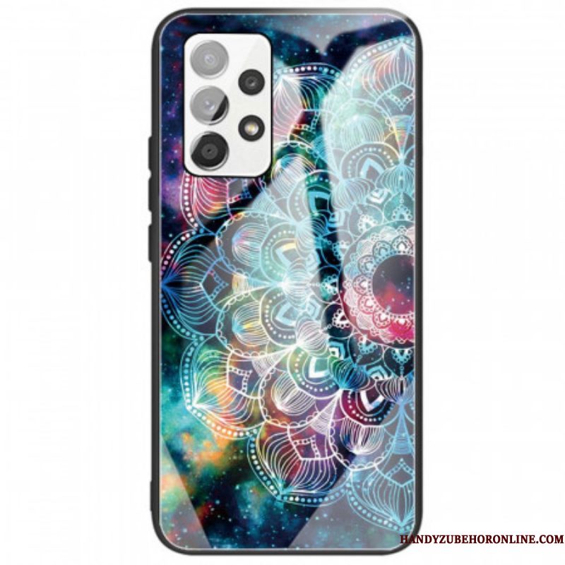 Hoesje voor Samsung Galaxy A53 5G Mandala Gehard Glas