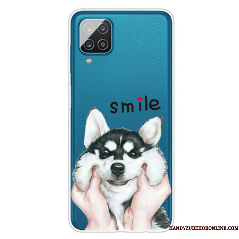 Hoesje voor Samsung Galaxy M12 / A12 Lach Hond