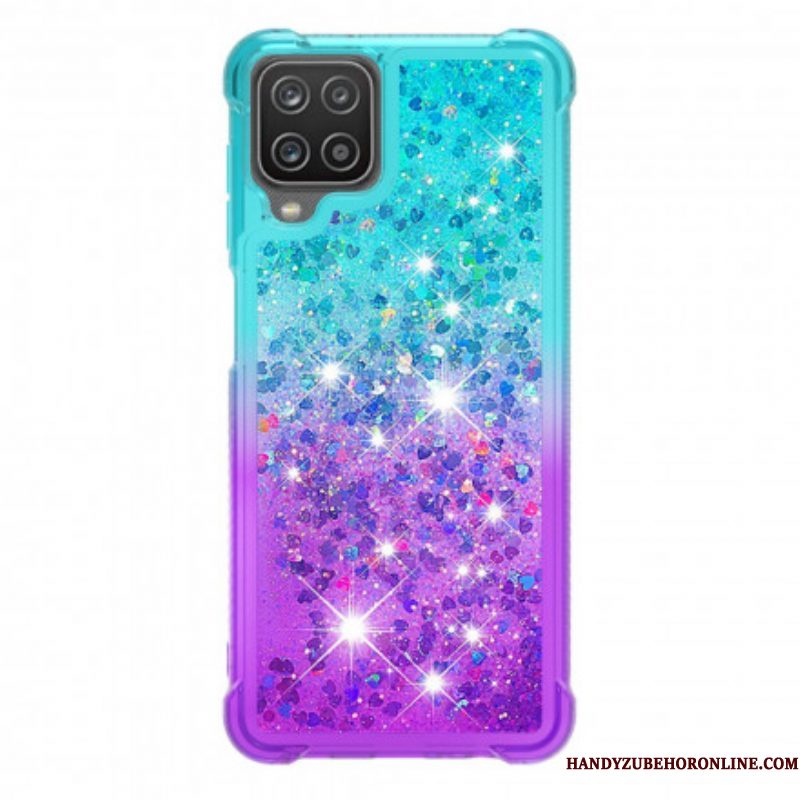 Hoesje voor Samsung Galaxy M12 / A12 Pailletten Kleuren