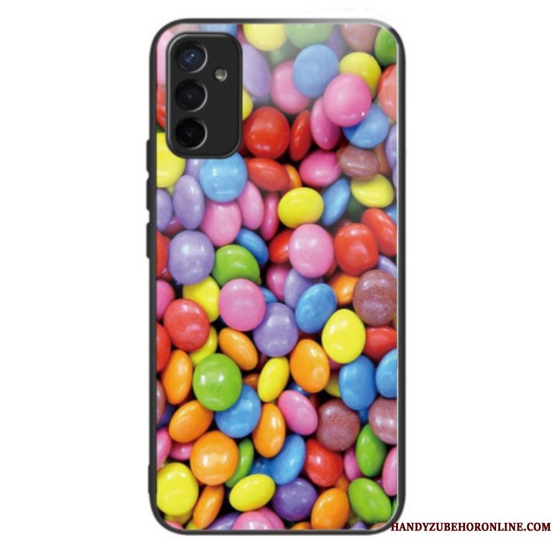 Hoesje voor Samsung Galaxy M13 Snoep Van Gehard Glas