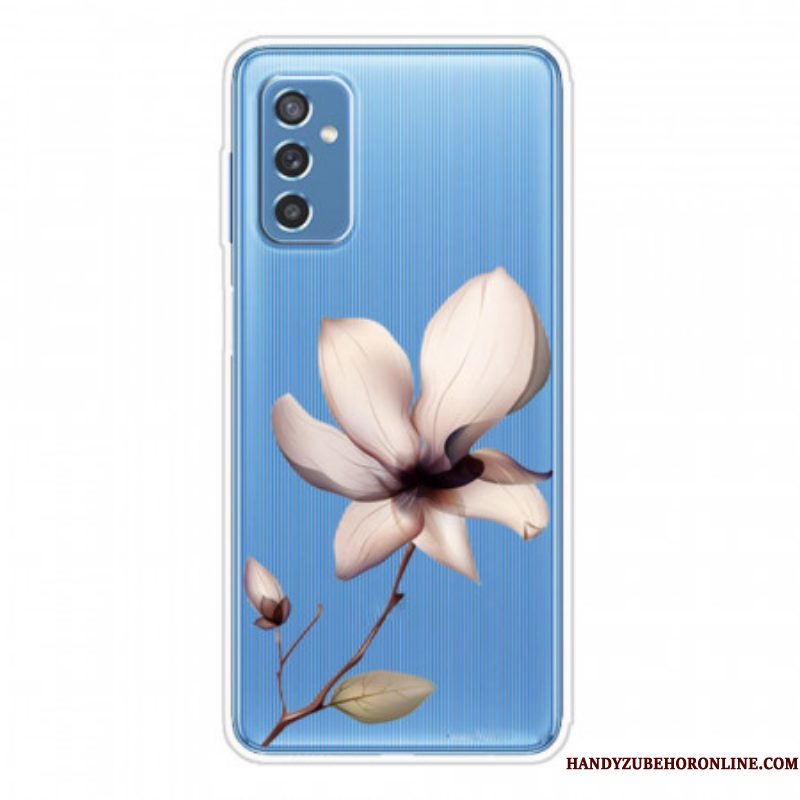 Hoesje voor Samsung Galaxy M52 5G Breekbare Bloem