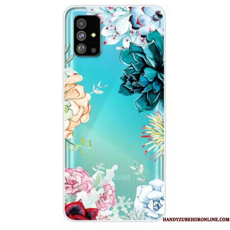 Hoesje voor Samsung Galaxy S20 Plus / S20 Plus 5G Aquarel Bloemen