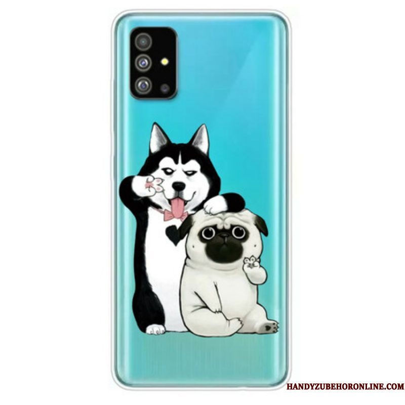 Hoesje voor Samsung Galaxy S20 Plus / S20 Plus 5G Grappige Honden