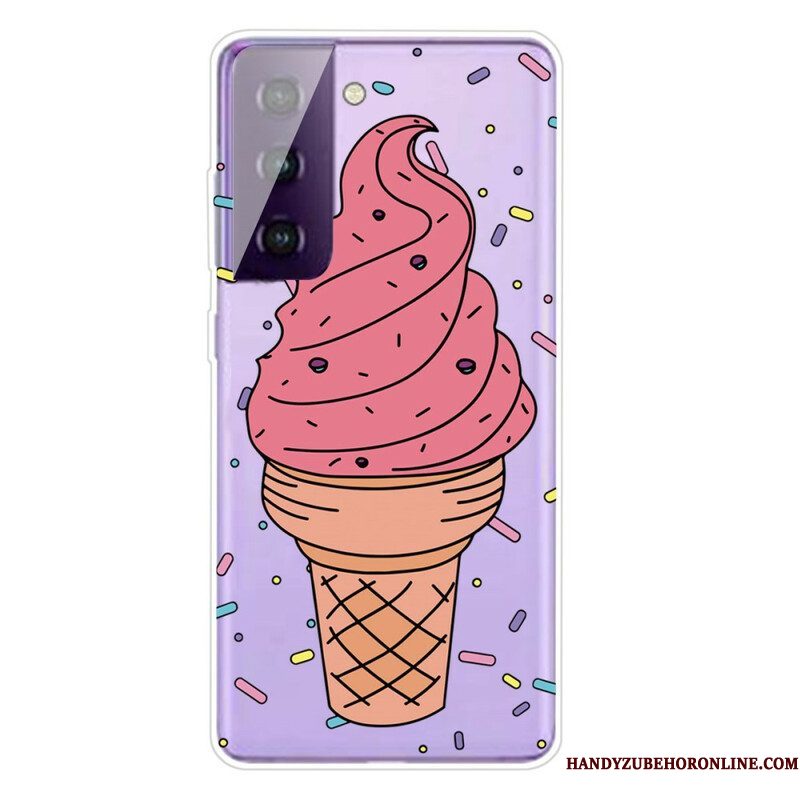 Hoesje voor Samsung Galaxy S21 5G Ijsje