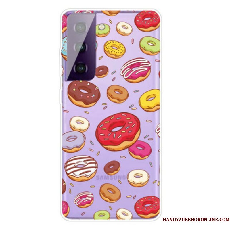 Hoesje voor Samsung Galaxy S21 FE Hou Van Donuts