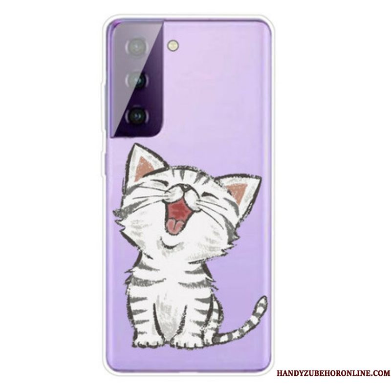 Hoesje voor Samsung Galaxy S21 FE Kat