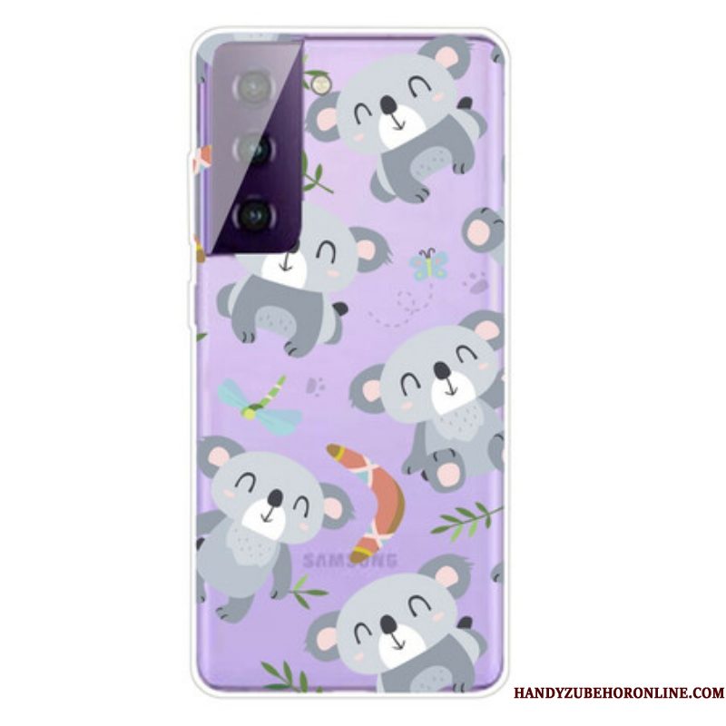 Hoesje voor Samsung Galaxy S21 FE Leuke Koala's