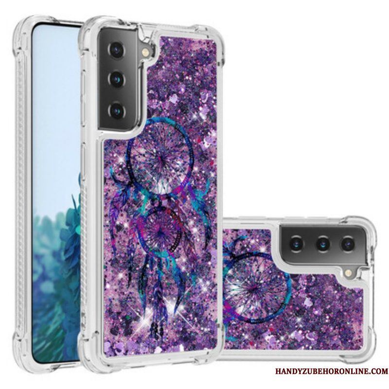 Hoesje voor Samsung Galaxy S21 Plus 5G Glitter Dromenvanger