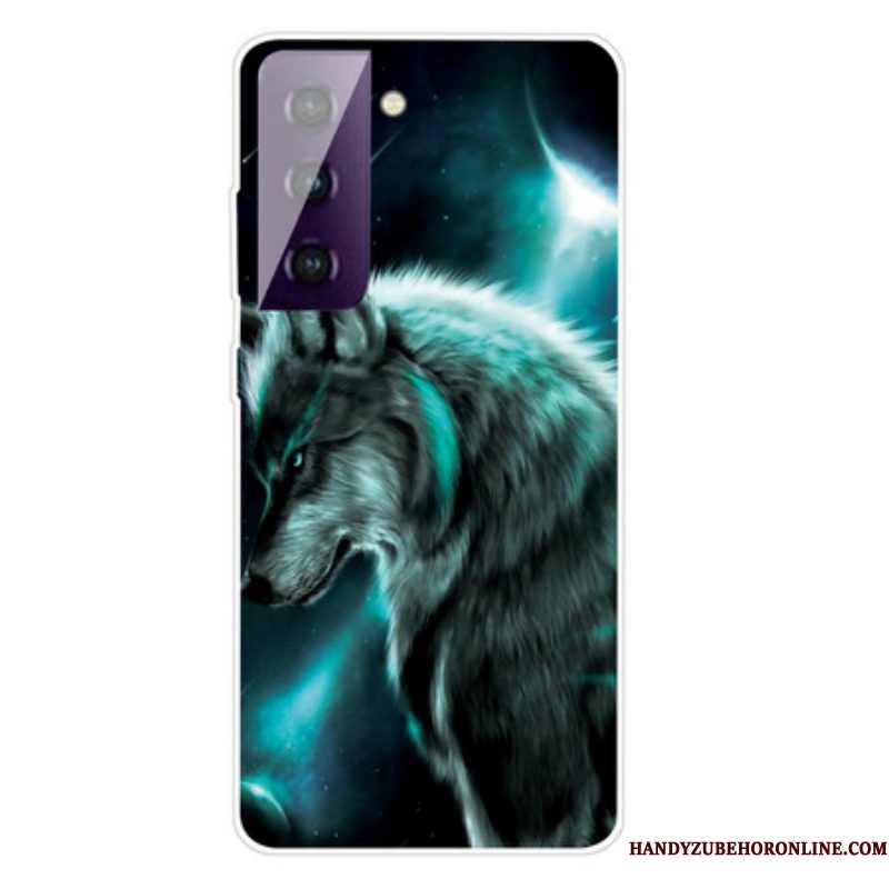 Hoesje voor Samsung Galaxy S21 Plus 5G Koninklijke Wolf