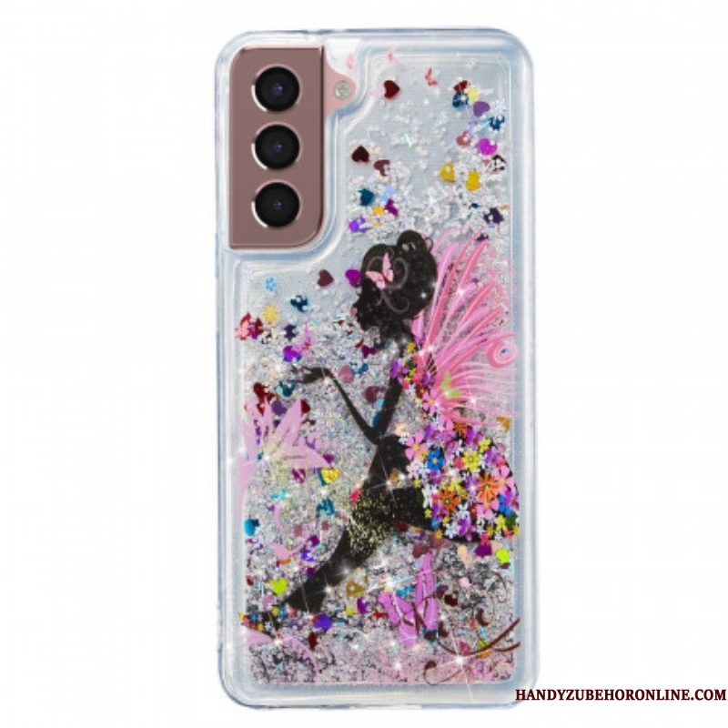 Hoesje voor Samsung Galaxy S22 Plus 5G Glitter Fee