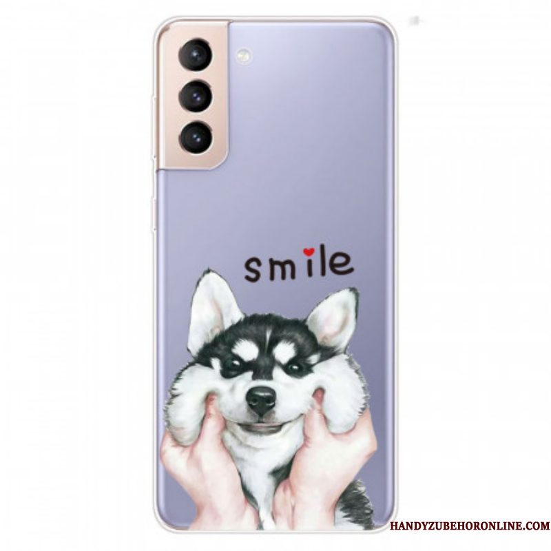 Hoesje voor Samsung Galaxy S22 Plus 5G Lach Hond