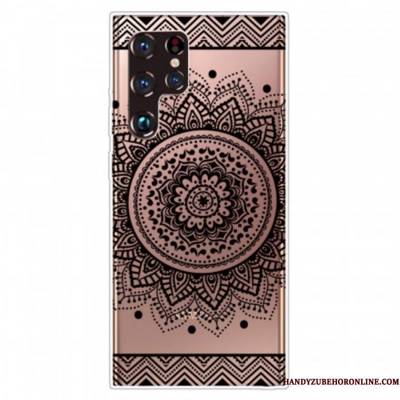 Hoesje voor Samsung Galaxy S22 Ultra 5G Mooie Mandala