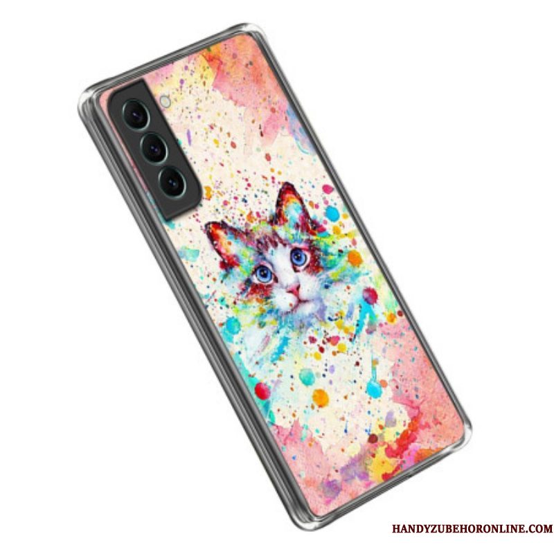 Hoesje voor Samsung Galaxy S23 5G Katten Kunst