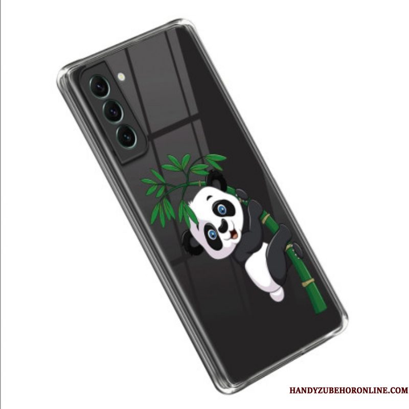 Hoesje voor Samsung Galaxy S23 5G Naadloze Panda Op Bamboe