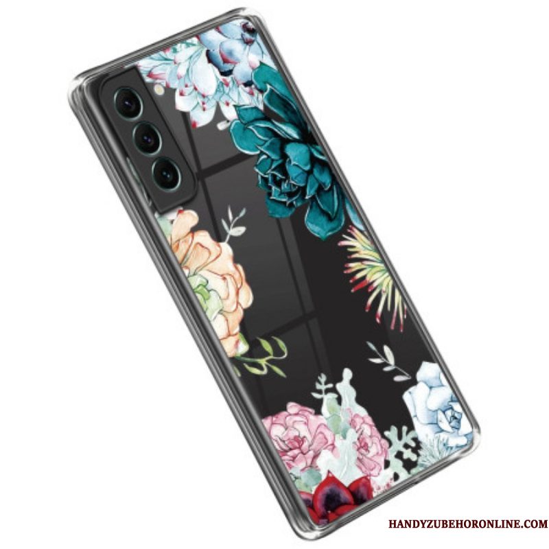 Hoesje voor Samsung Galaxy S23 Plus 5G Naadloos Boeket Bloemen