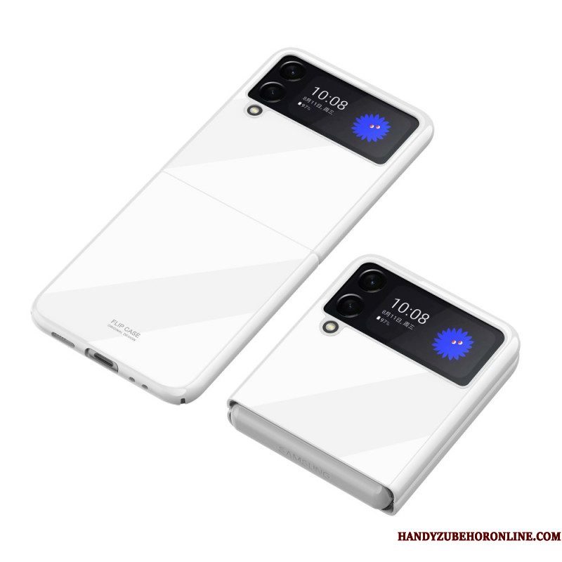 Hoesje voor Samsung Galaxy Z Flip 3 5G Folio-hoesje Glanzend