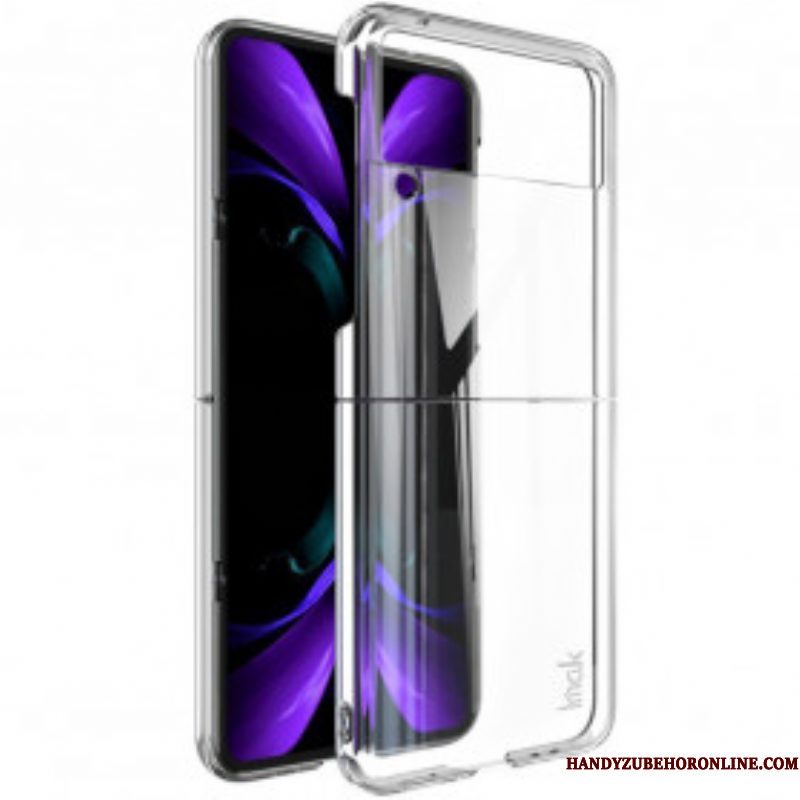 Hoesje voor Samsung Galaxy Z Flip 3 5G Folio-hoesje Kristal Imak
