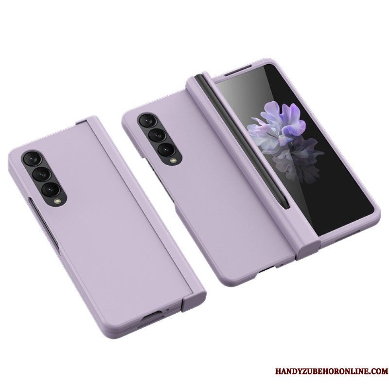 Hoesje voor Samsung Galaxy Z Fold 4 Rubberen Scharnier